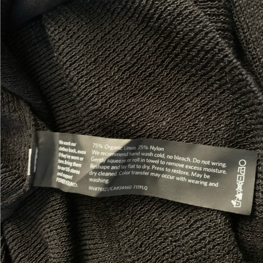 Eileen Fisher black sweater dress XL NWT - Picture 6 of 9